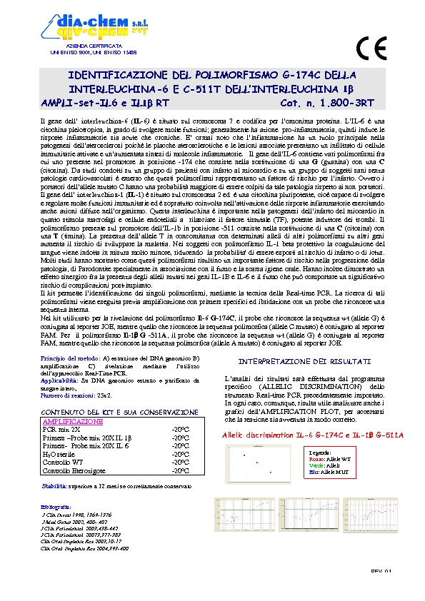 1.803RT Interleuchina-1 β (IL-1β)